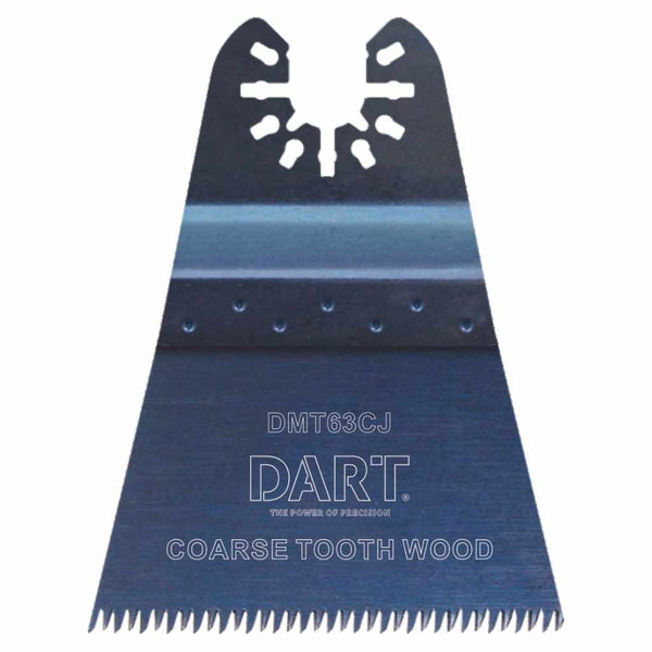 DART 63mm Japanese Tooth Multi-Tool Blade  DMT63CJ, DART, 63MM, JAPANESE, TOOTH, MULTITOOL, SAWBLADEPER, 1PRECISION, ENGINEERED, MULTITOOL, OSCILLATING, BLADES, DESIGNED, CUTTING, EFFICIENCY, FOR, FAST, AND, PRECISE, CUTTING