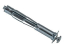 Cavity Wall Anchors - Zinc Plated - Box - M5 x 37mm - Zinc P MCA537, METAL, CAVITY, ANCHORS, ZINC, PLATED, BOX, 100, M5, X, 37MMALL, STEEL, HEAT, RESISTANT, FIXING, PLASTERBOARD, SUPPLIED, UNIVERSAL, CROSS