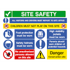 Site Saftey Sign  SITE SAFTEY SIGN, SITE
