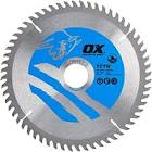 OX Wood Cutting Circular Saw Blade 190/30m 190/30mm, 60 Teeth ATB TCTW-1903060, OX, WOOD, CUTTING, CIRCULAR, SAW, BLADE, 19030MM, 60, TEETH, ATBFEATURESALTERNATE, TOP, BEVEL, ATB, TOOTH, CONFIGURATION, CUTTING, WOODREAMED, BORE, ENSURE, PRECISION