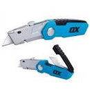 P221301 - Ox Pro Fixed Blade Folding Knife  PROKNIFE, THIS, COMPACT, KNIFE, DESIGNED, USE, WAREHOUSES, DIY, FOR, LIGHT, CUTTING, APPLICATIONS, 2, BLADES, INCLUDED, 1, CAN, STORED, IN, HANDLE, A, DURABLE