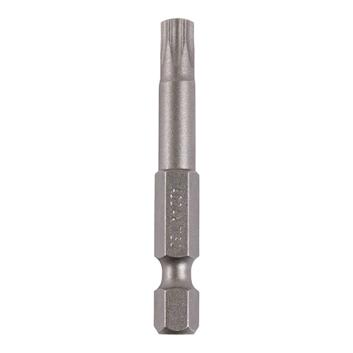 TX Drive Driver Bit - S2 Grey TX30 x 50 - 5 PCS - Blister Pack 30TX50PACK, TIMCO, TX, DRIVE, DRIVER, BIT, S2, GREY, TX30, X, 50S2, STEEL, PREMIUM, QUALITY, ALLOY, STEEL, EXCEPTIONAL, STRENGTH, DURABILITY, COMPARED, STANDARD