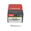 Hex Screw S/DRILL No5 EXT 5.5 x 55 - 100 P 100 PCS - Box H55B, TIMCO, SELFDRILLING, HEAVY, SECTION, SCREWS, EXTERIOR, SILVER, 5.5, X, 55USED, ATTACHING, METAL, HEAVY, SECTION, STEEL, MAX, 12MM, WITHOUT, NEED, TO