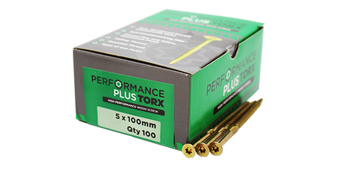 5x100mm Performance Plus TORX Hd (100)  PX5100PP, 5X100