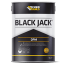 908 EVERPROOF DPM -  - 5L  90805, 908, DPM, 25LTR, BLACKBLACK, JACK, DPM, READY, USE, ODOURLESS, RUBBER, ENRICHED, BITUMEN, EMULSION, PROVIDES, A, HIGHLY, EFFECTIVE, SANDWICH, DAMPPROOF, MEMBRANE
