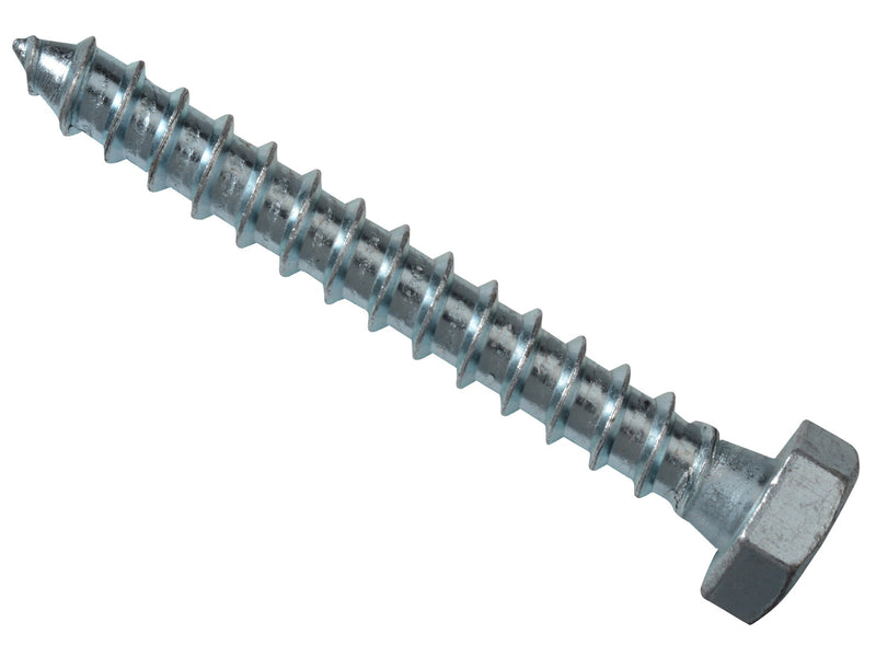 Coach Screws - Zinc Plated - Bag - M8 x 30mm - Zinc Plated 10CS830, COACH, SCREWS, ZINC, PLATED, BAG, 10, M8, X, 30MM, HEAD, HEXAGON, HEAD, FINISH, ZINC, PLATED, SINGLE, THREAD, SCREW.