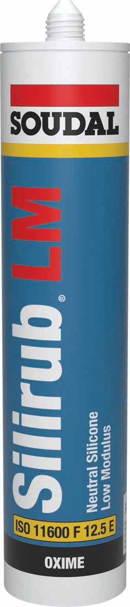 300mL Silirub LM Clear  127926, SILIRUB, LM, TRANSPARENT, 300MLHIGH, QUALITY, LOW, MODULUS, NEUTRAL, CURE, SILICONE, SEALANT, FAST, SKINNING, TIME, FINAL, CURE, TOOLABILITY, PRIMERLESS, ADHESION, COMMON