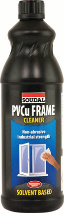 1L PVCu Solvent Cleaner  113621, PVCU, FRAME, CLEANER, SOLVENT, B, 1LSOLVENT, BASED, PVCU, FRAME, CLEANER, PVCU, MATERIALS, SPECIFICALLY, DESIGNED, FOR, REMOVING, INGRAINED, DIRT, GREASE, UNCURED, SEALANT,