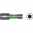 DART T20 Impact Driver Bit - Pack 10 -  1/  DDIT20-10, DART, T20, IMPACT, DRIVER, BIT, PACK, 10PER, 1HIGH, QUALITY, IMPACT, RESISTANT, 25MM, SCREWDRIVER, BITS, USE, DEMANDING, APPLICATIONS, 14", HEXAGON