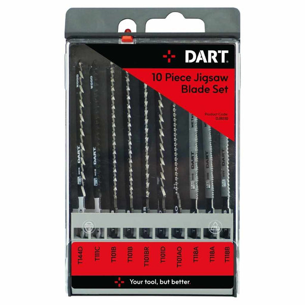 DART 10 Piece Jigsaw Set  (WTR) (PTY)  DJBS10, DART