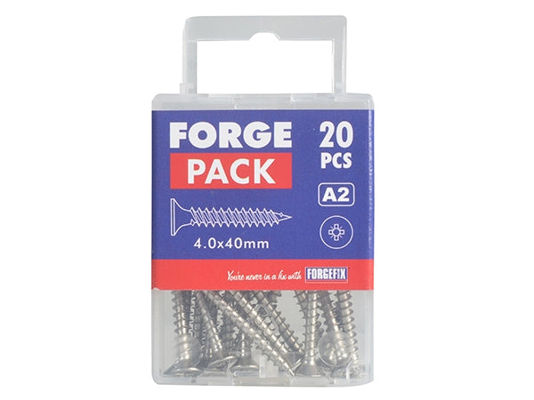 Multi-Purpose Screw - A2 Stainless Steel - 5.0 x 70mm - A2 S FPMPS570SS, MULTIPURPOSE, SCREW, A2, STAINLESS, STEEL, 10, 5.0, X, 70MMHIGHLY, VERSATILE, IMMENSELY, POPULAR, SINGLE, THREAD, SCREWS, HEAD, COUNTERSUNK, POZIDRIVE, COMPATIBLE