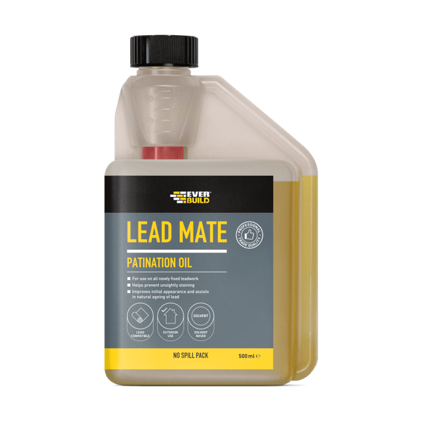 LEAD MATE PATINATION OIL -  - 1LTR  PATOIL1, AQUASEAL, LIQUID, ROOF, 7KG, SLATE, GREYAQUASEAL, LIQUID, ROOF, EASY, USE, WEATHER, ROOFING, SYSTEM, IDEAL, WATERPROOFING, FLAT, PITCHED, ROOFS, CREATING, SOLID