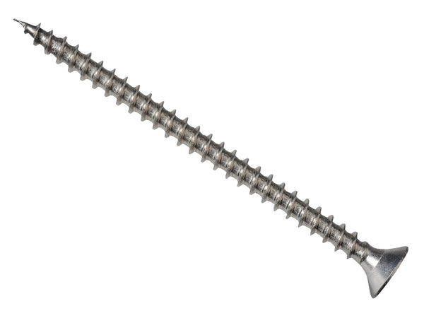 Multi-purpose Screw - A2 Stainless Steel - Box - 5.0 x 50mm POZI550SS, MULTIPURPOSE, SCREW, A2, STAINLESS, STEEL, BOX, 200, 5.0, X, 50MMSINGLE, THREAD, MULTIPURPOSE, WOODSCREWS, SINGLE, THREAD, SCREW, IDEAL, A