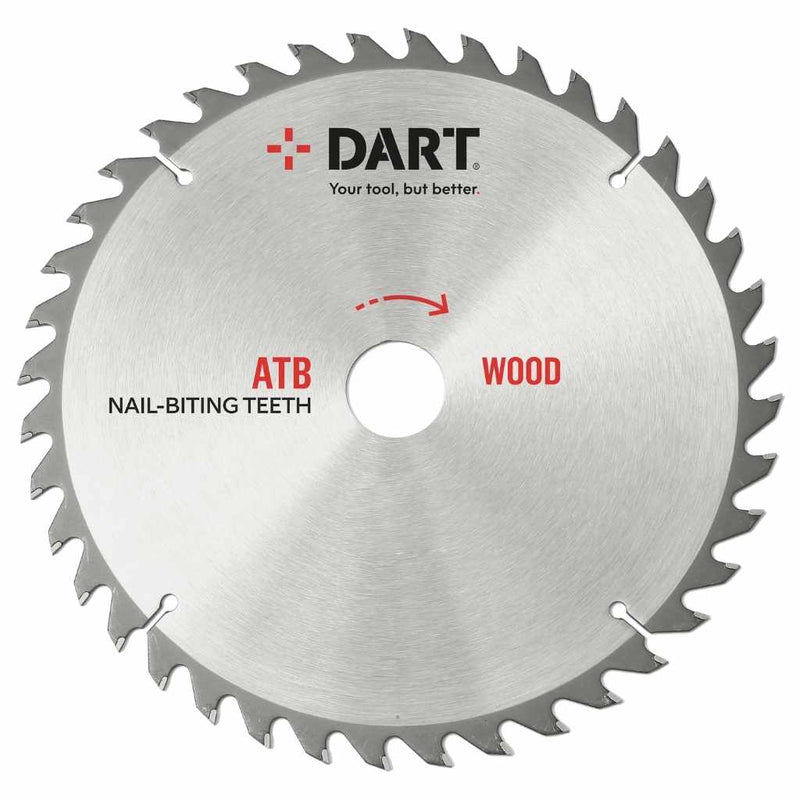 Silver Wood TCT Blade 165Dmm x 20B x 24Z  SVR1652024, DART, SILVER, WOOD, SAW, BLADE, 165DMM, X, 20B, X, 24ZPER, 1PROFESSIONAL, TCT, BLADES, ALTERNATE, TOP, BEVEL, ATB, TOOTH, CONFIGURATION, UNIVERSAL