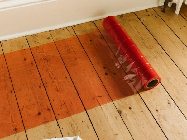 RED - HARD FLOOR / MULTI SURFACE FILM  600x100M - NP1245.06---600s HARDFLOOR, RED