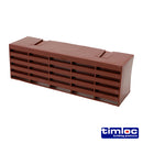 Plastic Airbrick Brown 215 x 69 x 60 - 20 20 PCS - Box LOC1201ABBR, TIMLOC, AIRBRICK, PLASTIC, BROWN, 215, X, 69, X, 60MMUSED, CONJUNCTION, UNDERFLOOR, VENT, SYSTEM, CAVITY, SLEEVES, PROVIDE, VENTILATION, SUSPENDED, GROUND