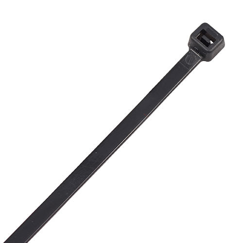 Cable Tie Black 4.8 x 370 - 100 PCS (Bag) 100 PCS - Bag 48370CTB, TIMCO, CABLE, TIES, BLACK, 4.8, X, 370AN, ECONOMIC, CONVENIENT, SOLUTION, DESIGNED, BUNDLE, AND, SECURE, WIRES, CABLES, HOSES, AND, MUCH, MORE.