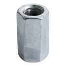 Connector Nut DIN 6334 - BZP M12 - 100 PCS 100 PCS - Box NC12Z, TIMCO, HEX, CONNECTOR, NUTS, DIN6334, SILVER, M12FOR, EXTENDING, LENGTH, THREADED, BAR, 100, PIECES, BOX, PLATED, TRIVALENT, CHROMIUM, CR3, ZINCSTANDARD