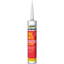 FIRE MATE GREY INTUMESCENT - Grey - 295ML  FIREMATEGY, PYROMATE, SEALANT, 295ML, WHITEPYROMATE, NEUTRAL, CURE, ELASTIC, SILICONE, SEALANT, CONFORMS, DIN4102, STANDARD, FIRE, RETARDANCY, A, FIRE, RATING, TO, 4, HOURS