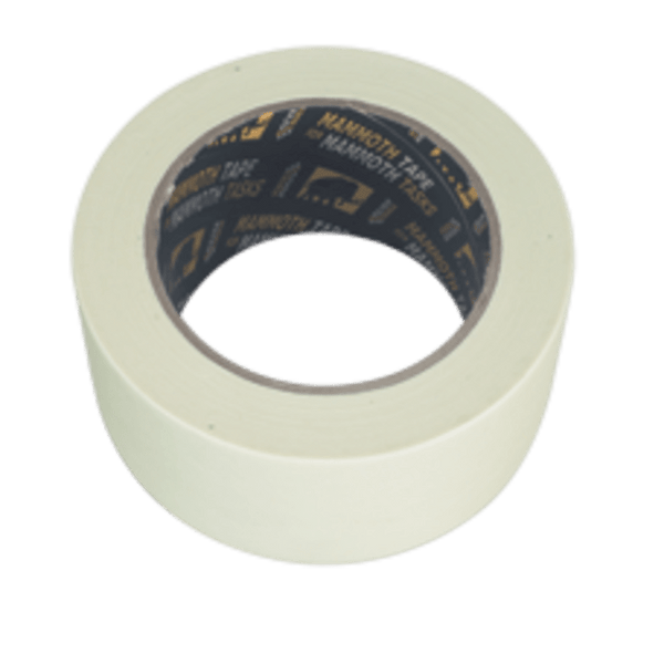 VALUE GP MASKING TAPE 50MM -  - 50MTR  2MASKVAL50, VALUE, GP, MASKING, TAPE, , 75MM, X, 50MTR, WHITEEVERBUILD, MAMMOTH, VALUE, GP, MASKING, TAPE, GENERAL, PURPOSE, TRADE, QUALITY, MASKING, TAPE