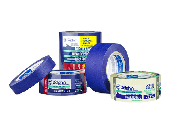 39191012 - BLUE DOLPHIN TAPE - 48mm x 50m  DOLPHINBLUE, 39191012, BLUE, DOLPHIN, TAPE, 48MM, X, 50MBLUE, DOLPHIN, UV, RESISTANT, PAINTERS, MASKING, TAPE, COMPETITIVELY, PRICED, 14, DAY, UV, STABLE,