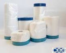 Pre Taped (Drop Down) Masking Film 1400mm x 20m (30B) DROP1400X20, PRE