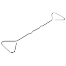 275mm Heavy Duty Double Triangle Wall Tie  275DBLTRI, 275MM