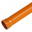 SINGLE SOCKET PIPE 160MM X 3M TERRACOTTA M  SPUT0050M, SINGLE