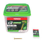 C2 Strong-Fix Industry Pack 4.0 x 40 - 100  40040C2IND, TIMCO, C2, STRONGFIX, MULTIPURPOSE, PREMIUM, COUNTERSUNK, GOLD, WOODSCREWS, 4.0, X, 40A, PREMIUM, MULTIMATERIAL, SCREW, C2, TWINCUT, TECHNOLOGY, DUAL, ANGLE, FULL
