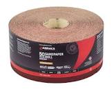 SANDPAPER ROLL 115mm x 50M x 60G  ABS11550060, SANDPAPER