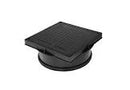 320mm DIA Secured Square Cover & Frame Complete with seals and fixings SCF320, 320MM