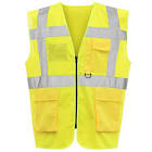 Yellow High Visibility Waistcoat - Large  HIVIWK-L