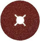 ABRACS FIBRE DISCS 125mm x 60 grit AL/OX  ABFD125060A, ABRACS