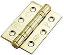 76x51x2mm EBP Ball Bearing Hinge Grade 7 - Grade 7 (Pair) - BRASS 14885, 3"