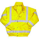 0118TUL*MEDIUM Warrior Hi Vis Tulsa Bomber Jacket - Yellow HIVISBOMBERMED, 0118TUL*MEDIUM
