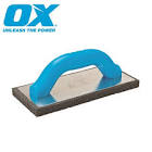 OX Pro Sponge Rubber Float - Fine  P405301, OX, PRO, SPONGE, RUBBER, FLOAT, FINEFEATURESSPONGE, RUBBER, FINE, CELL, PADCEMENTED, ALUMINIUM, BACKING, PLATEDURABLE, PLASTIC, HANDLELENGTH, 88MMWIDTH, 100MMHEIGHT