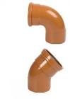 45ø SS BEND 160MM UNDERGROUND TERRACOTTA M  SPUT0059M, 45