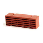 9x3" Plastic Airbrick - TERACOTTA  1201ABTE, 9X3"