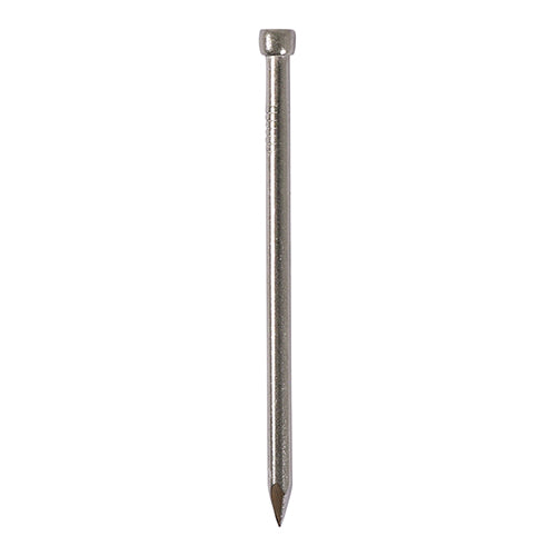 Round Lost Head Nail - A2 SS 50 x 2.65 - 1 1 KG - TIMbag SSLH50B, TIMCO, ROUND, LOST, HEAD, NAILS, A2, STAINLESS, STEEL, 50, X, 2.65THE, HEAD, CAN, PUNCHED, SURFACE, CONCEALED, FINISH, MANUFACTURED, A2, STAINLESS