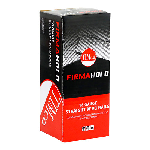 FirmaHold ST Brad GALV 18g x 16 - 5000 PCS 5000 PCS - Box BG1816, TIMCO, FIRMAHOLD, COLLATED, 18, GAUGE, STRAIGHT, GALVANISED, BRAD, NAILS, 18G, X, 16IDEAL, INTERNAL, APPLICATIONS, SKIRTING, ARCHITRAVE, TONGUE, GROOVE, FIXING, T