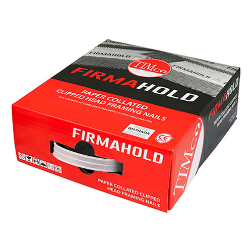 FirmaHold Nail RG F/G+ 3.1 x 75 - 2200 PCS 2200 PCS - Box CPLT75, TIMCO, FIRMAHOLD, COLLATED, CLIPPED, HEAD, RING, SHANK, FIRMAGALV+, NAILS, 3.1, X, 75FOR, USE, STRUCTURAL, APPLICATIONS, HIGH, QUALITY, PAPER, COLLATION, REDUCED