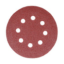 Orbital Sanding Discs P60 125mm - 5 PCS (P 5 PCS - Pack 231019, TIMCO, RANDOM, ORBITAL, SANDING, DISCS, 60, GRIT, RED, 125MMHIGH, QUALITY, ALUMINIUM, OXIDE, ABRASIVE, HIGH, STRENGTH, HEAT, WEAR, RESISTANT, BACK, PAPER