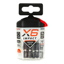 X6 Impact TX Drive Driver Bit TX30 x 25 - 10 PCS - Handy Bit Pack 30TX25X6, TIMCO, X6, IMPACT, TX, DRIVE, DRIVER, BIT, TX30, X, 25THIS, NEW, GENERATION, IMPACT, DRIVER, TECHNOLOGY, EMBRACED, LATEST, METALLURGY, RESEARCH, METAL