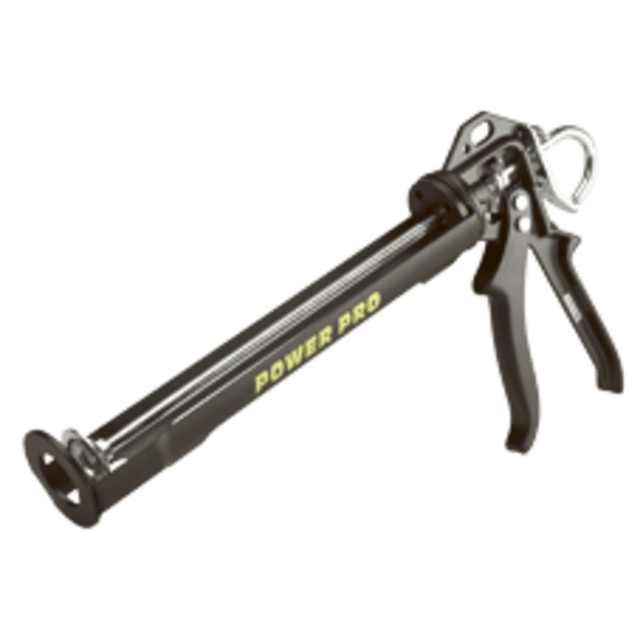 POWER PRO SEALANT GUN -  - C4  SGNEWPOWER, PROFESSIONAL, SEALANT, GUN, C3, C3310ML, STURDY, SKELETON, GUN, HEXAGONAL, ROD, REENFORCED, RING, AND, HOOK, ENDSTURDY, SKELETON, GUN, HEXAGONAL, RODREENFORCED, RING