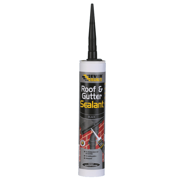 ROOF & GUTTER SEALANT -  - 295ML  ROOF, EXTERNAL, FRAME, SEALANT, 290ML, BROWNEVERBUILD, EXTERNAL, FRAME, SEALANT, ACRYLIC, SEALANT, SUITABLE, INTERNAL, EXTERNAL, USE, AROUND, WINDOW, AND, DOOR, FRAMES, PRODUCT