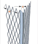 BLK *12-19mm Stainless Steel Standard Angle Bead (3.0m Long) STD3.0/SS, BLK