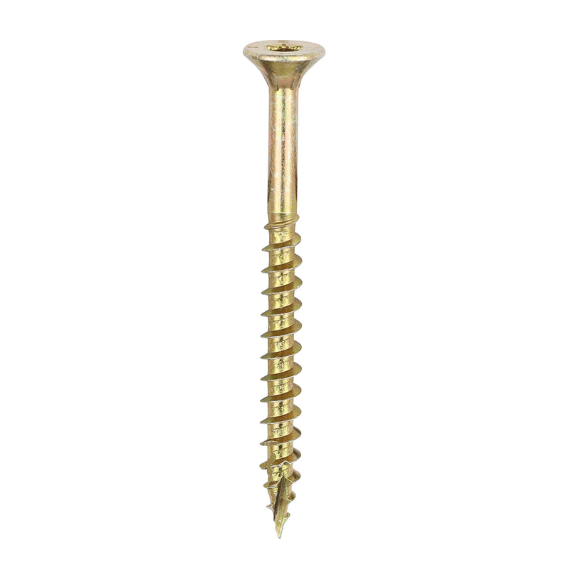 C2 Strong-Fix PZ2 CSK ZYP 5.0 x 60 - 400 P 400 PCS - Tub 50060C2TUB, TIMCO, C2, STRONGFIX, MULTIPURPOSE, PREMIUM, COUNTERSUNK, GOLD, WOODSCREWS, 5.0, X, 60A, PREMIUM, MULTIMATERIAL, SCREW, C2, TWINCUT, TECHNOLOGY, DUAL, ANGLE, FULL