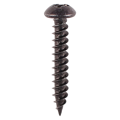 Blackjax Screw PZ2 RND Black 6 x 3/4 - 200 200 PCS - Box 00634BJC, TIMCO, TWINTHREADED, ROUND, HEAD, BLACK, WOODSCREWS, 6, X, 34A, TWINTHREADED, WOODSCREW, BLACK, ORGANIC, FINISH, DESIGNED, USED, WITH, A, BLACK, IRONMONGERY.