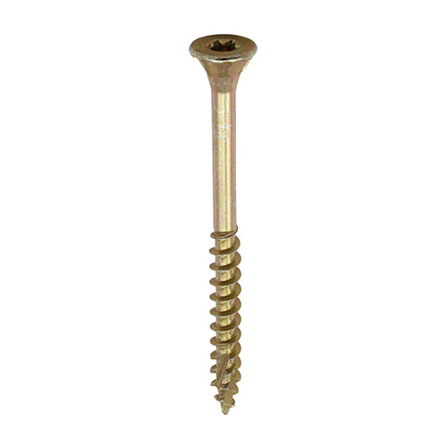 C2 Floor-Fix Screw - ZYP 4.2 x 55 - 250 PC 250 PCS - Tub 42055C2MDF, TIMCO, C2, FLOORINGFIX, PREMIUM, FLOORING, , MDF, GOLD, WOODSCREWS, 4.2, X, 55DESIGNED, USE, MANMADE, BOARDS, MDF, CHIPBOARD, C2, TWINCUT