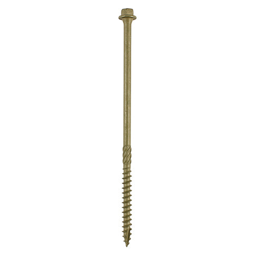 Timber Frame Screw HEX Green 6.7 x 200 - 5 50 PCS - Box 200IN, TIMCO, TIMBER, SCREWS, HEX, FLANGE, HEAD, EXTERIOR, GREEN, 6.7, X, 200DESIGNED, ALTERNATIVE, TRADITIONAL, COACH, SCREW, MAINLY, USED, TIMBER, TO, TIMBER
